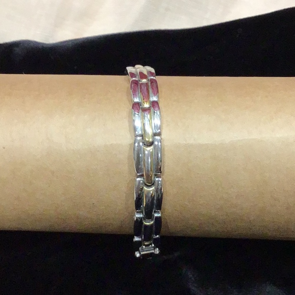 Vintage stainless steel bracelet